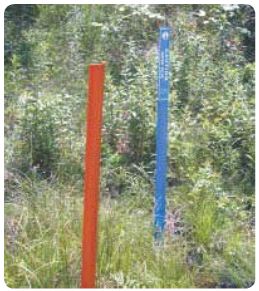 Utility Posts 4' High